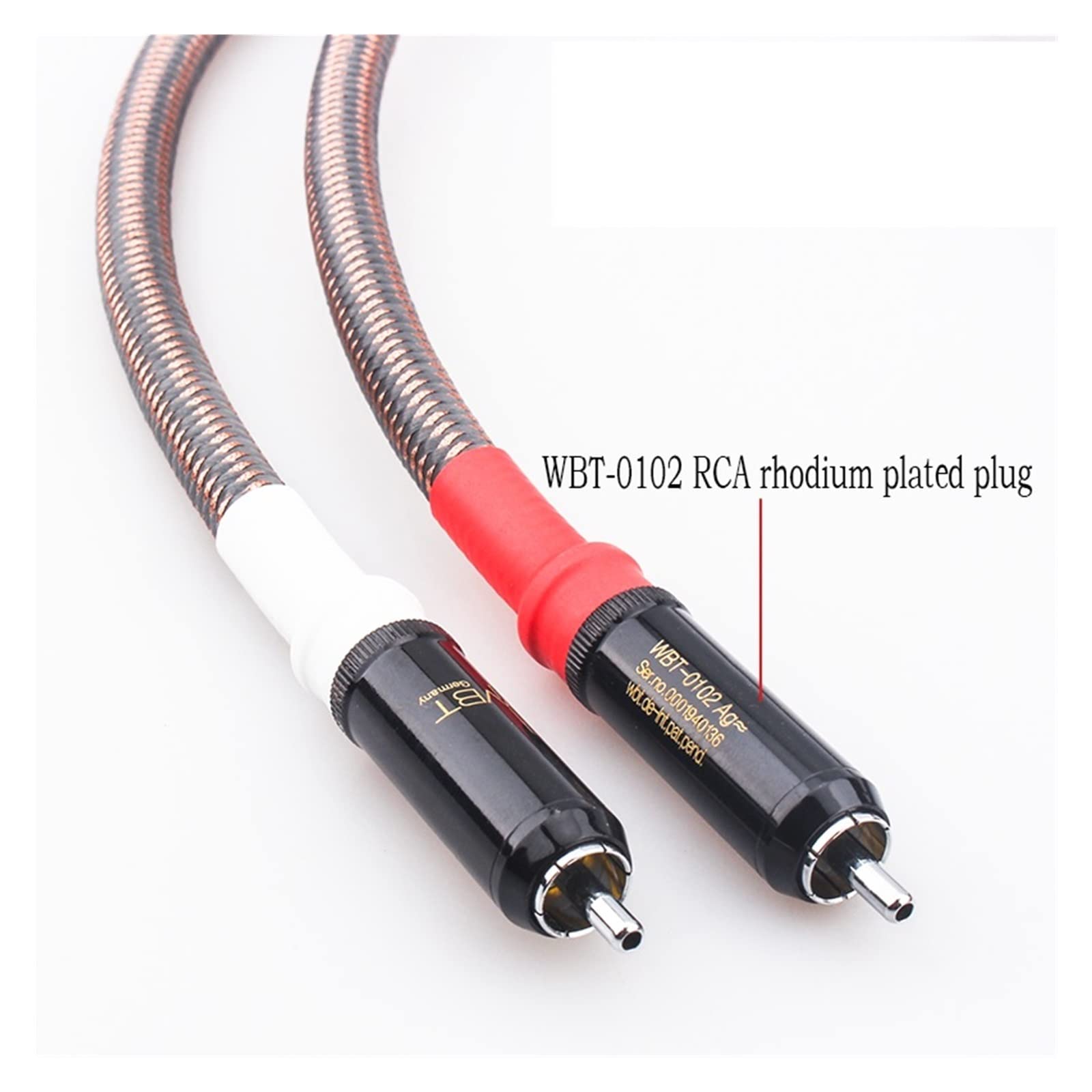 Amazon.co.jp: スピーカー ケーブル 1 ペア RCA - RCA ケーブル